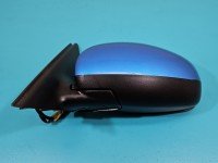 Lusterko lewe pin Skoda Roomster HB niebieski LF5S 5d europa
