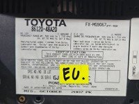 Radio fabryczne LEXUS RX II 03-08 86120-48A20 radioodtwarzacz