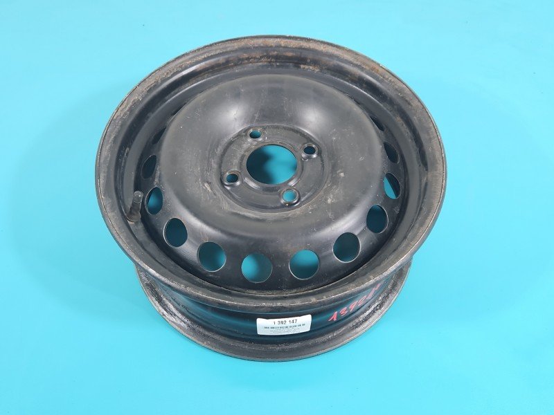 Felga stalowa 14" Renault Clio II Szerokość felgi: 5.5", Rozstaw śrub: 4x100, RENAULT, R14 5,5J 4x100 Felga stalowa 14" Renault Clio II Szerokość felgi: 5.5", Rozstaw śrub: 4x100, RENAULT, R14 5,5J 4x100