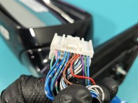 Lusterko lewe Infiniti FX II QX70 elektryczny, Europejska, Kod lakieru: JAA, Składane elektrycznie, rysy na obudowie, 18 pin...