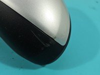 Lusterko lewe pin Peugeot 207 HB srebrny 3d europa