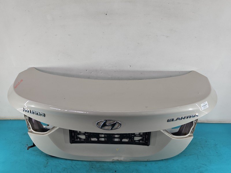 Klapa tył Hyundai Elantra V 10-16 sedan 4d kremowy P3W Klapa tył Hyundai Elantra V 10-16 sedan 4d kremowy P3W