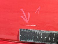 DRZWI PRZÓD PRAWE PASAŻERA Toyota Corolla E10 5d czerwony 3E5