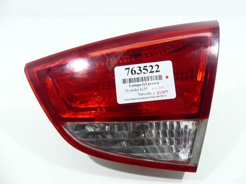 Lampa tył prawa Hyundai Ix35 09-13 HB