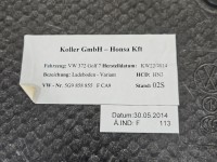 Wykładzina bagażnika podłoga Vw Golf VII 5G9858855F