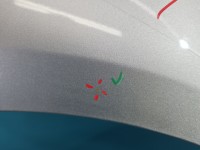Błotnik przód prawy Mazda 3 I BK brak kodu lakieru