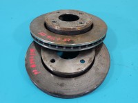 Tarcze hamulcowe przód klocki Smart Forfour I 04-06 1.3 16V Smart Kid Belt, 256/25 , z klockami