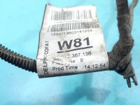 Wiązka zderzaka tył Zderzak tył PDC Opel Meriva B Instalacja pdc 13367136