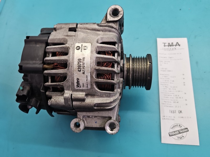TEST Alternator Peugeot 5008 1.6 16V