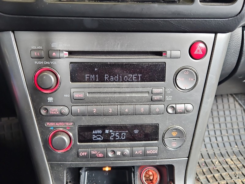 Radio fabryczne Subaru Legacy IV 86201AG400 radioodtwarzacz