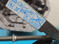 lewarek Podnośnik samochodowy trapezowy Peugeot 407