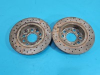 Tarcze hamulcowe tył klocki Skoda Octavia II 1.9 tdi (BXE)