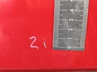 DRZWI PRZÓD LEWE KIEROWCY Honda Civic VI 5d czerwony