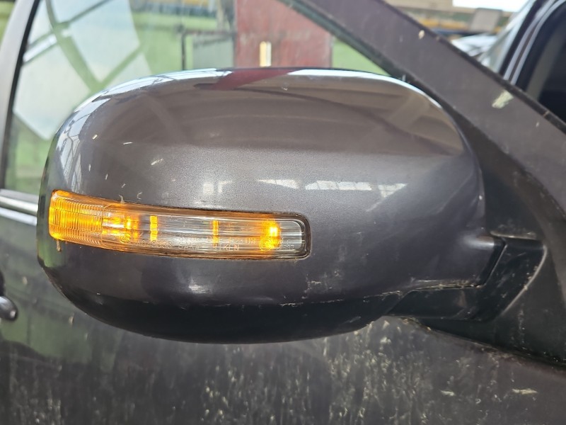 Lusterko prawe Mitsubishi Outlander II 06-13 elektryczny, Europejska, Składane elektrycznie, rysy, 9pin europa