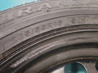 Koło zapasowe 16" dojazdowe dojazdówka Opel Zafira B Rozstaw śrub: 5x108, Bridgestone, IMPRK1548804, ET 37J 6.5J 205/55 R16