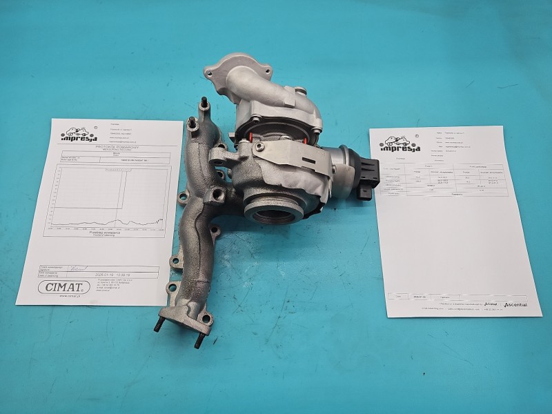 Turbosprężarka Regenerowana Vw Passat B6 BV43A-0137, 53039700137, 53039880137 2.0 tdi 170KM