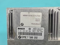 Komputer Sterownik silnika 7508292, 0261209007 Bmw e46 2.0 16V