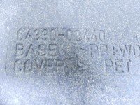 Półka tylna tył bagażnika Toyota Auris I