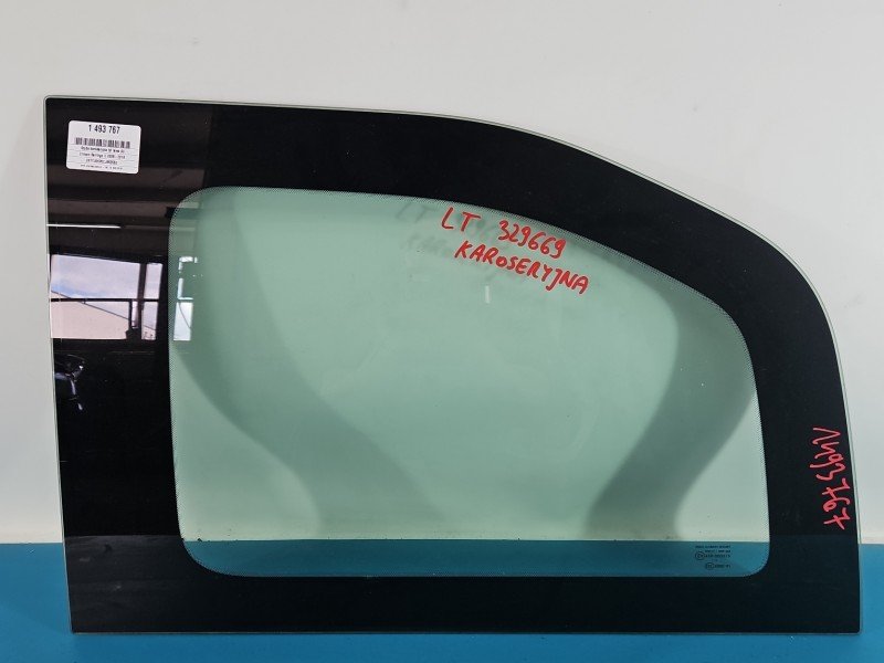 Szyba karoseryjna tył lewa Citroen Berlingo II HB