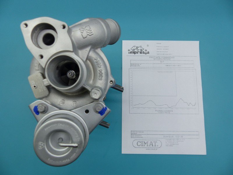 Turbosprężarka Regenerowana Peugeot 308 II T9 53039700243, 9807682180 1.6 THP (5F02) 125KM