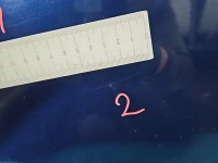 Drzwi tył lewe Toyota Avensis II T25 sedan 4d granatowy 8P4