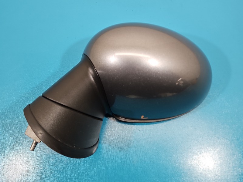 Lusterko lewe pin Mini Cooper One II R56 06- HB 3d kolor szary europa