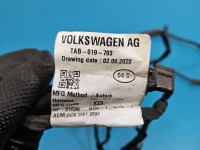 Wiązka zderzaka tył Skoda Superb IV 3P0971104 Instalacja pdc