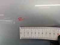 Drzwi tył lewe Mercedes CLS II C218 W218 218 sedan 4d srebrny 775