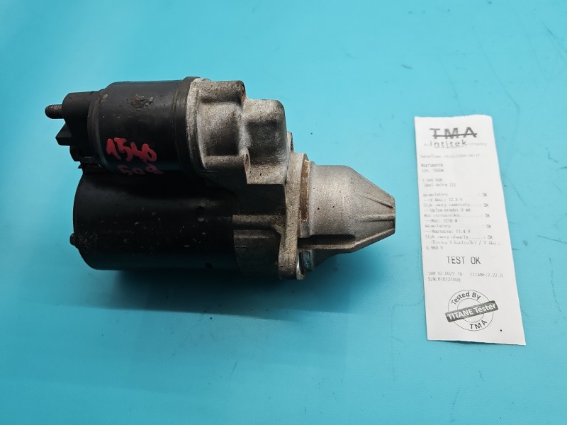 TEST Rozrusznik Opel Astra III H 1.8 16V 0001107405