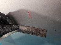 Drzwi tył prawe Ford Mondeo Mk4 HB 5d srebrny BA7
