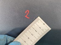 Błotnik przód prawy Renault Megane III niebieski TERNR - BLUE