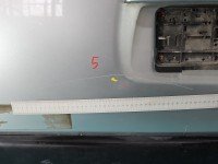 Klapa tył Peugeot Partner I HB 5d srebrny EZRC