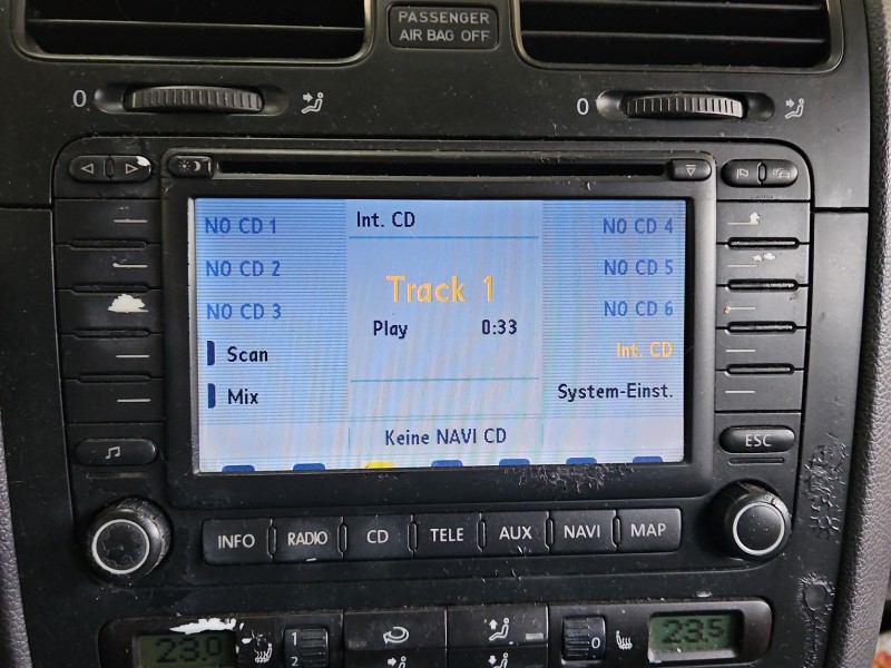 Radio fabryczne Vw Golf V 1T0035194C radioodtwarzacz