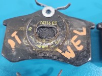 Tarcze hamulcowe tył klocki Vw Golf VI 1.6 tdi