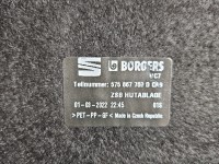 Półka tylna tył bagażnika Seat Ateca 575867769D