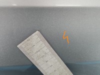 DRZWI PRZÓD LEWE KIEROWCY Opel Corsa E 5d srebrny z176