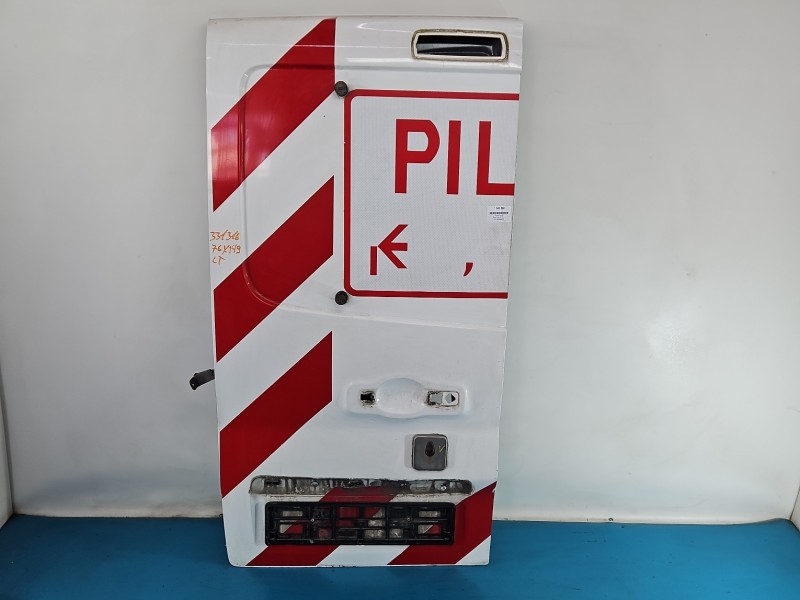 Drzwi tył lewe Renault Trafic III HB 5d szary