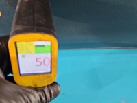 Drzwi tył lewe Citroen C4 Cactus 14-20 HB 5d grafitowy KTPD