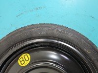 Koło zapasowe 16" dojazdowe dojazdówka Toyota Yaris III Rozstaw śrub: 4x100, Dunlop, 125 mm, Profil opony: 70, 125/70/R16...