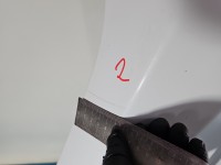 Maska przednia Renault Talisman biały OV369