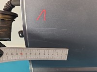 Drzwi tył lewe Mitsubishi Outlander I HB 5d srebrny, A31