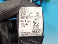 Pas bezpieczeństwa przód prawy pasażera Toyota Corolla E15 73210-02320