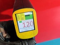 DRZWI PRZÓD PRAWE PASAŻERA Fiat Grande Punto 3d czerwony