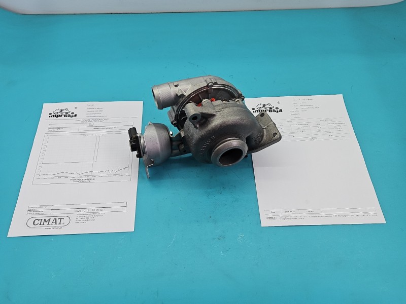 Turbosprężarka Regenerowana Ford Mondeo Mk4 760774-3, GT1749V, 9662464980 2.0 tdci 140KM