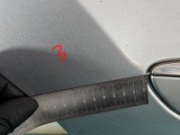 Drzwi tył prawe Mercedes ML W164 HB 5d srebrny C775