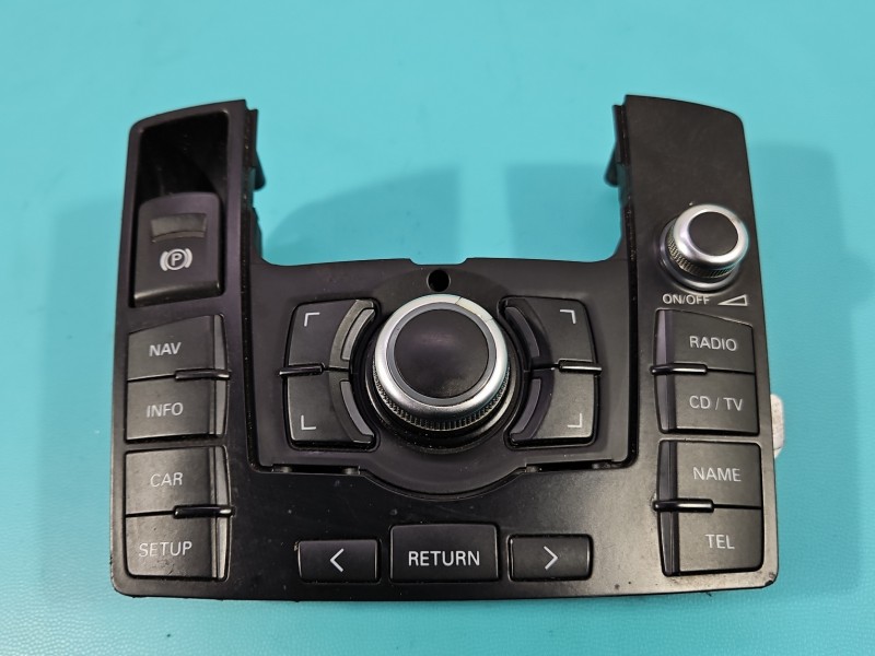 Przełącznik radia nawigacji panel Audi A6 C6 4F1919611F