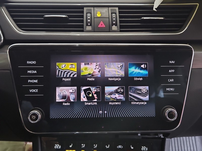 Radio fabryczne Skoda Superb III 3V0919605D radioodtwarzacz