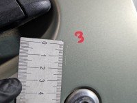 Drzwi przód lewe Renault Thalia I 4d groszkowy MY931