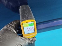 Drzwi tył lewe Toyota Avensis II T25 sedan 4d granatowy 8P4