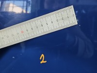 Drzwi tył prawe Vw Touran I HB 5d granatowy LL5M